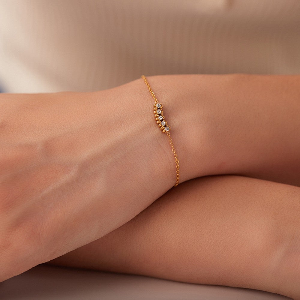 Bracelet femme élégant en acier inoxydable