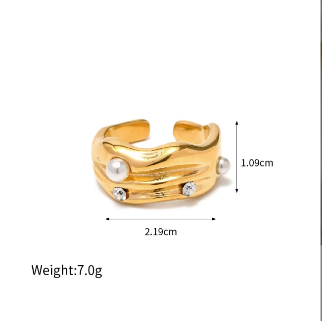 Bague en acier inoxydable