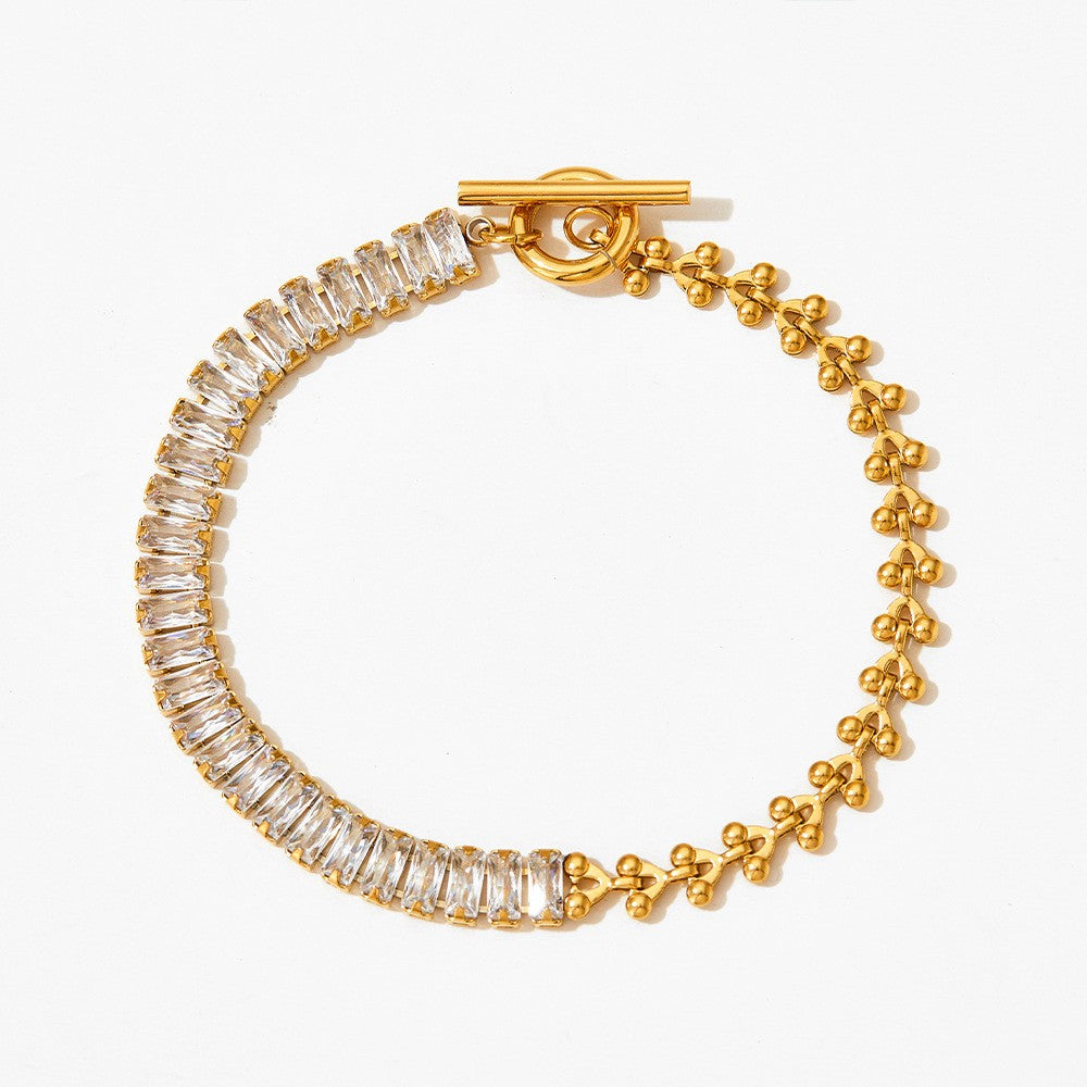 Bracelet femme en acier inoxydable