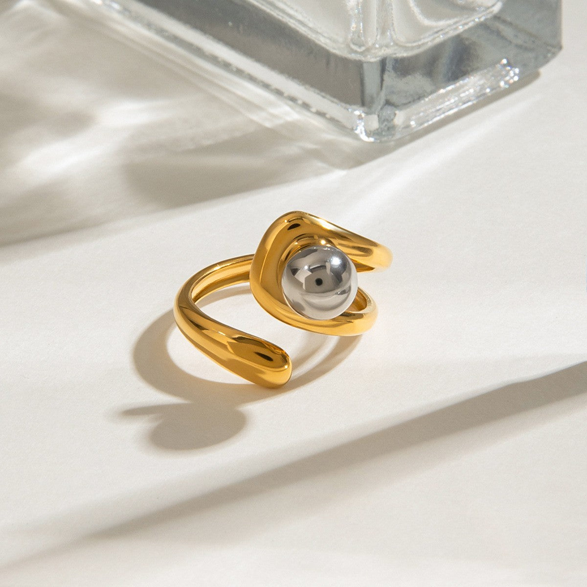 Bague en acier inoxydable